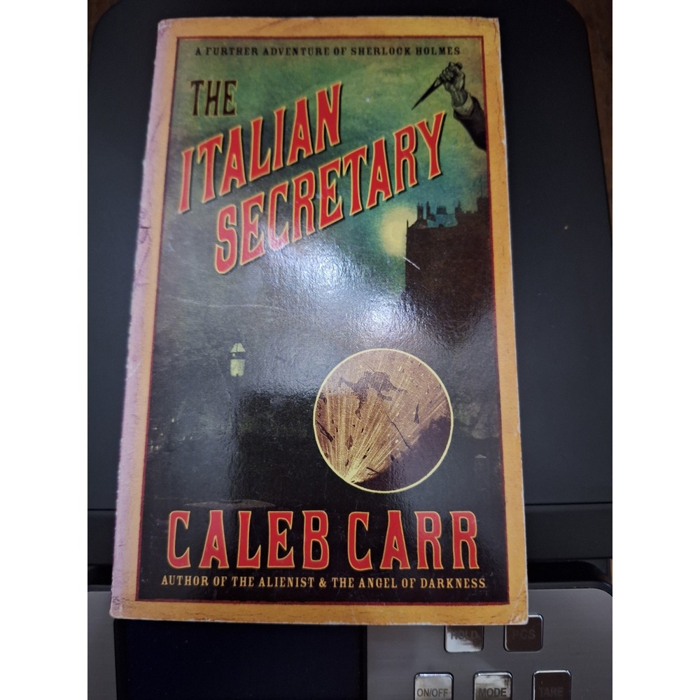 The Italian Secretary Caleb Carr Sherlock Holmes Paperback 2005 ISBN 0786716096